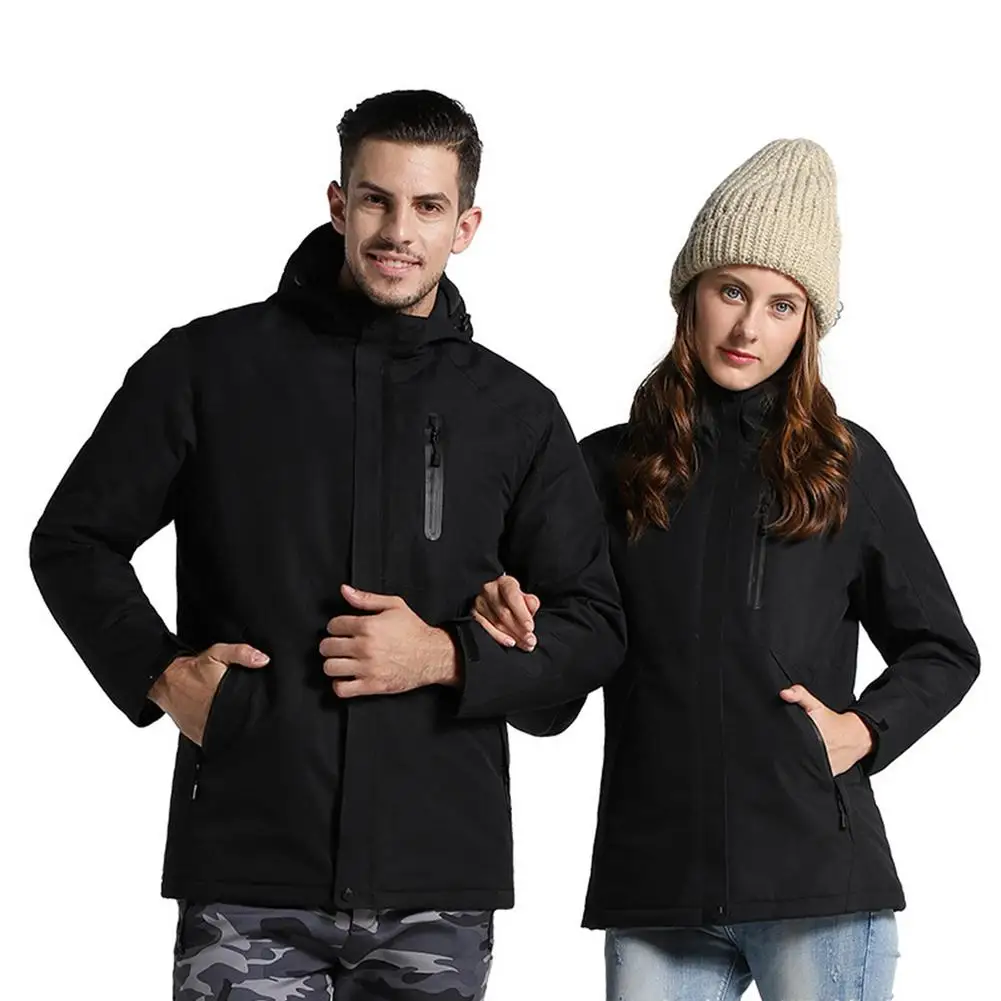 

Winter USB Charging Heating Jacket Waterproof Ski Top Coat