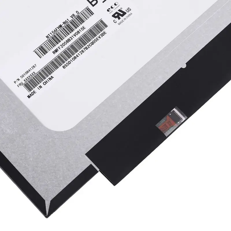 

15.6 "LCD LED Display Screen for BOE-NT156FHM-N61/N62 V8.0 1920x1080 Resolution