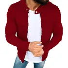 Модные мужские куртки, однотонная плиссированная куртка с длинным рукавом на молнии, пальто, верхняя одежда, мужская одежда, куртка, весна и осень 2021