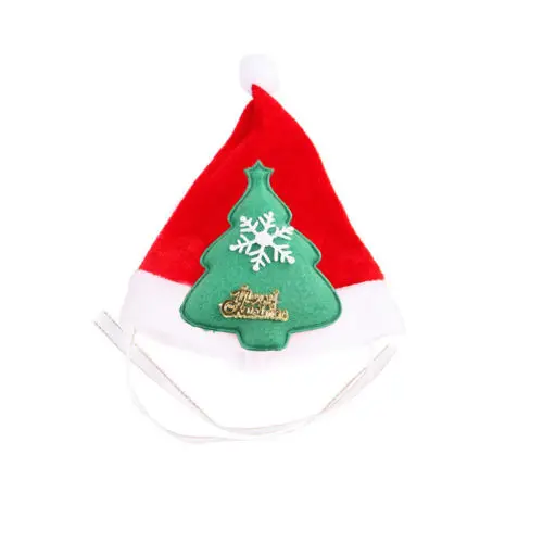 

Christmas Pet Santa Hat Small Puppy Cat Dog Hat Xmas Holiday Costume Ornaments Cap Accessories Pet Supplies