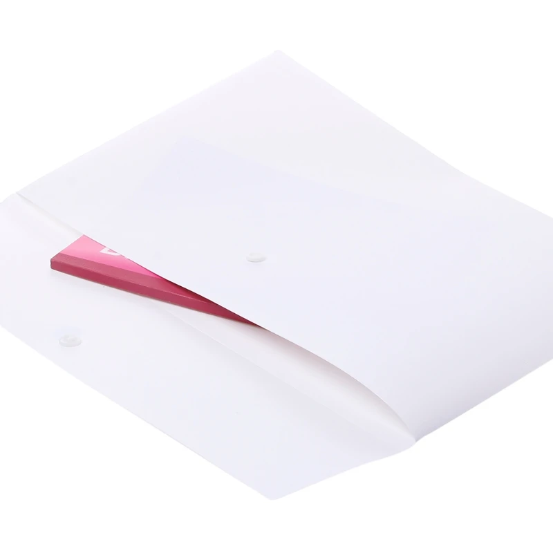 Портативная пластиковая папка-конверт формата A4 водонепроницаемая сумка для