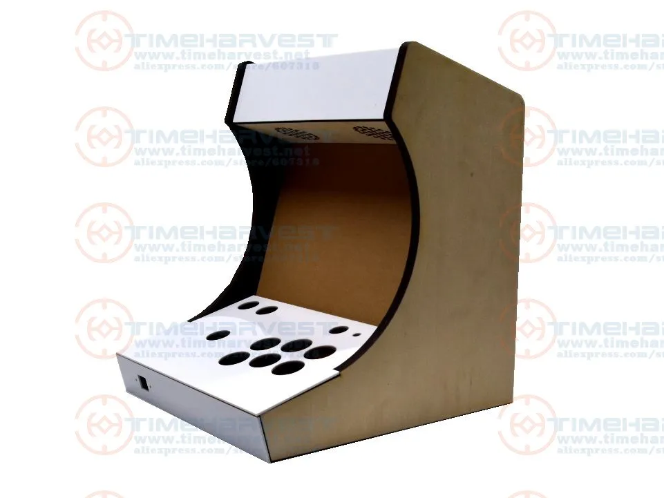 New Arrival 10 inches Mini Family Table Top Games Cabinet Only Arcade Wooden Case only Shell for DIY 10