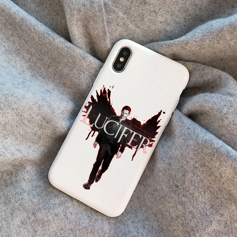 Мягкий чехол из ТПУ с изображением Ангела американского ТВ для iphone SE 12PRO 12mini X XR XSMax