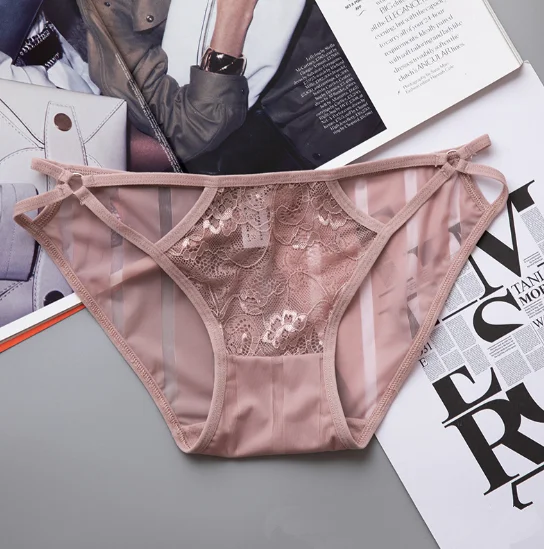 Новые Бесшовные женские трусики прозрачные кружевные сексуальное женское