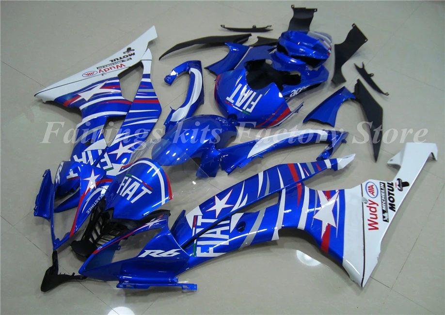 Литья под давлением Новый ABS обтекатель наборы Подходит для Yamaha YZF R6 2008 2009 2010 2011 2012