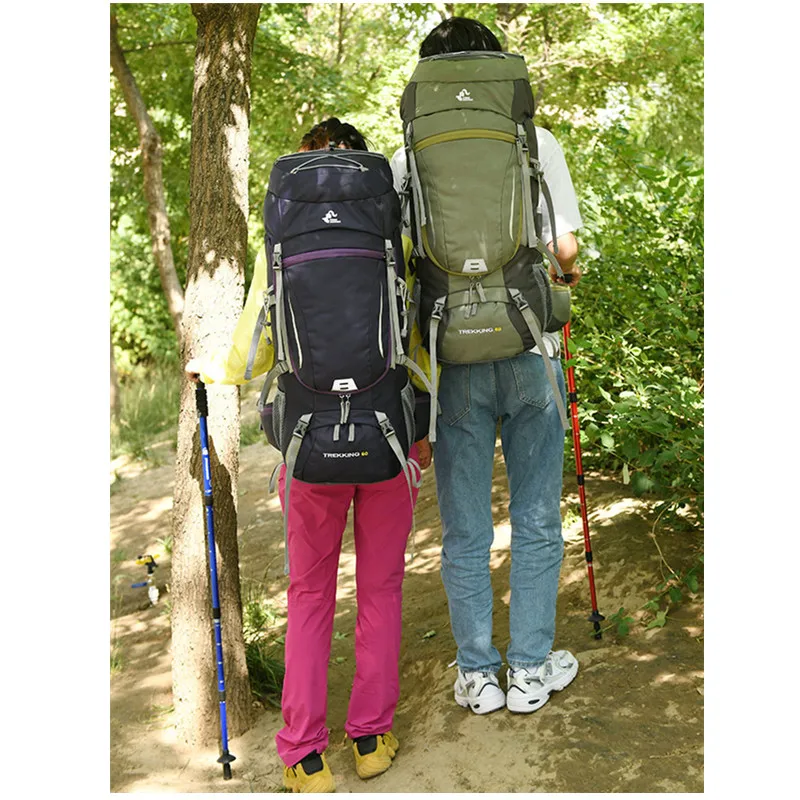 Большой уличный рюкзак 60 л водонепроницаемая альпинистская Сумка для кемпинга