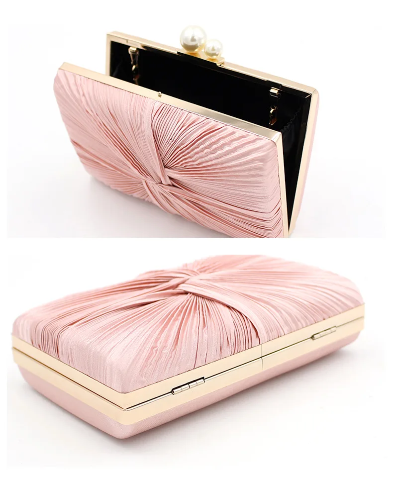 

The Pleated Banquet Bag Is A Pure Hand-sewn Luxury Handbag with A New Spring Banquet Bag Wallet In 2021