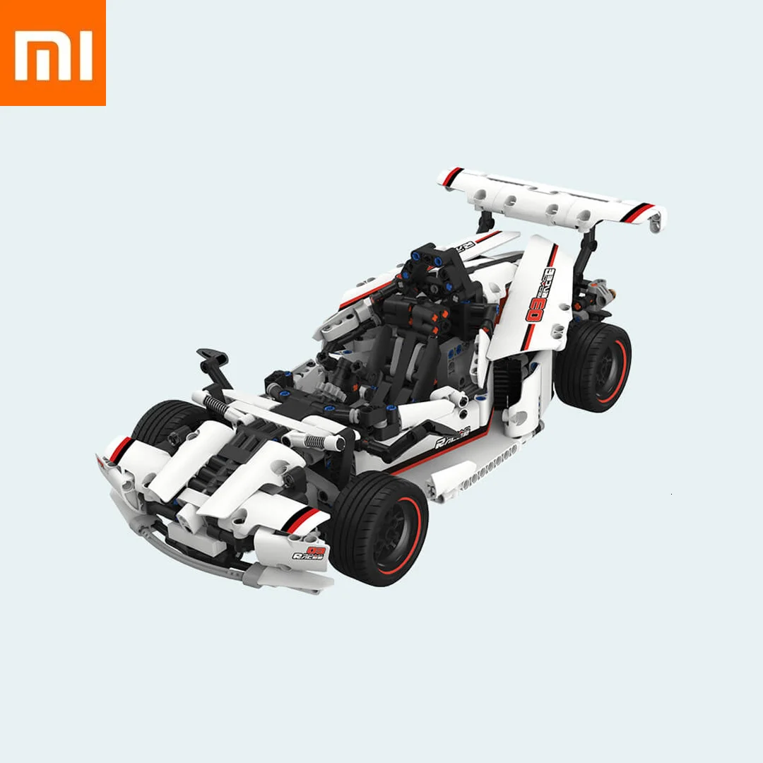 Xiaomi Smart Building Block Highway гоночный автомобиль моделирующий Xiomi Smart Highway Racing для детей мальчиков 3D Трехмерные рисунки