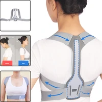 unisex new adjustable magnetic posture corrector clavicle spine corset back brace back belt lumbar support straight corrector