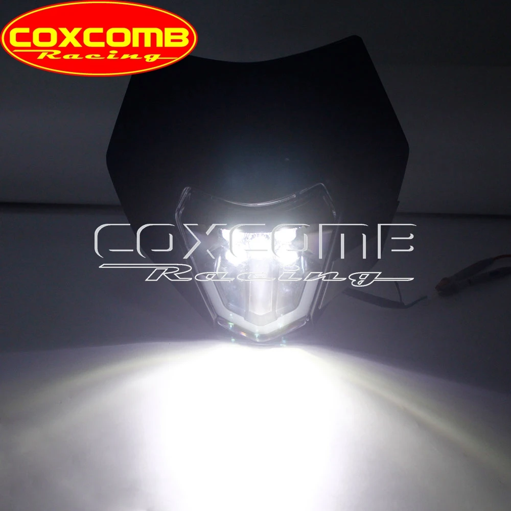 Светодиодные фары Supermoto для внедорожников дальнего/ближнего света обтекательная