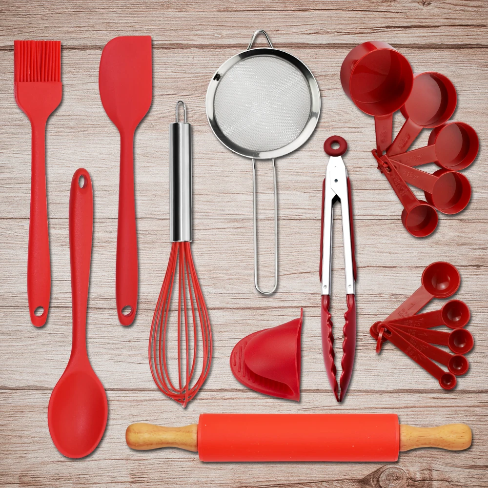 Кухонная силиконовая антипригарная кухонная ложка лопатка измельчитель яиц