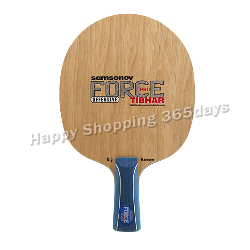 Original Tibhar SAMSONOV FORCE PRO table tennis blade table tennis rackets racquet sports fast attack with loop pure wood