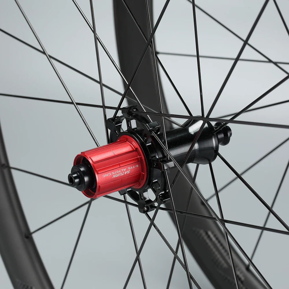 DECA дорожные велосипедные колеса из углеродного волокна 700C клиншер 42 мм матовые