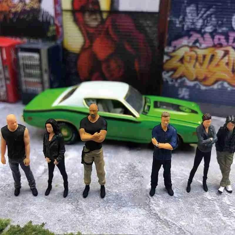 Масштаб 1/64 миниатюрная кукла персонаж экшн фигурка украшения для стола из песка