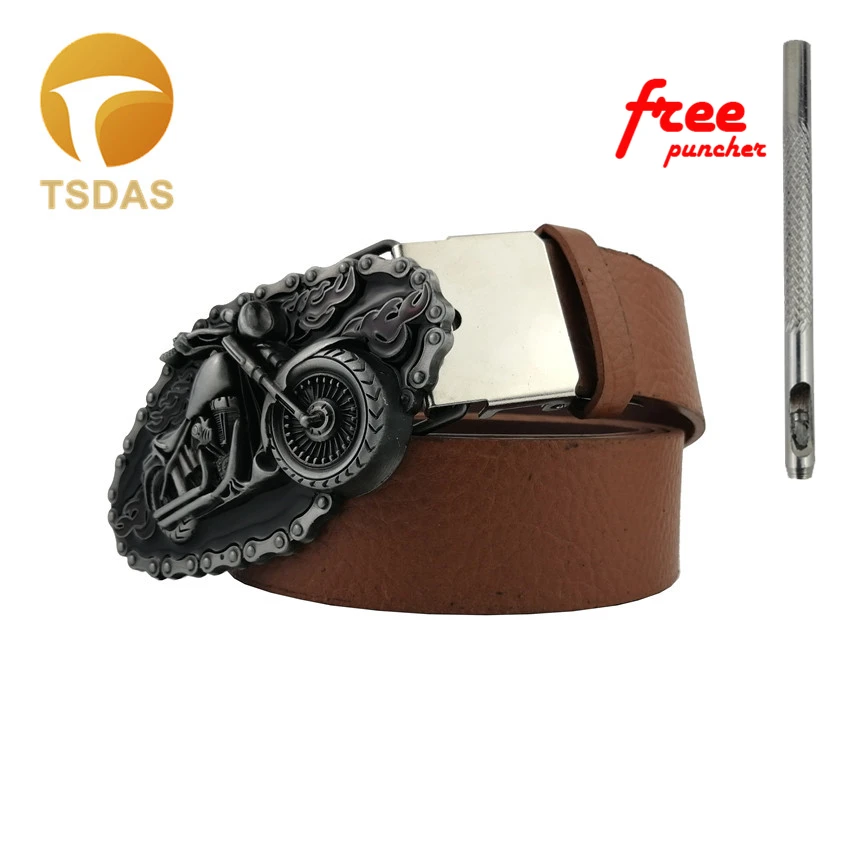 Ковбой горения в байкерском стиле с металлическим ремнем модная обувь пряжкой