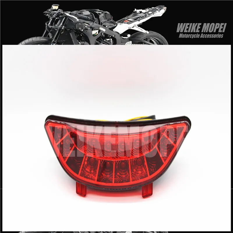 

Red LED Rear light Tail Lamp Taillight Turn Signal Lights Fit For YAMAHA Vmax 1700 2009-2013