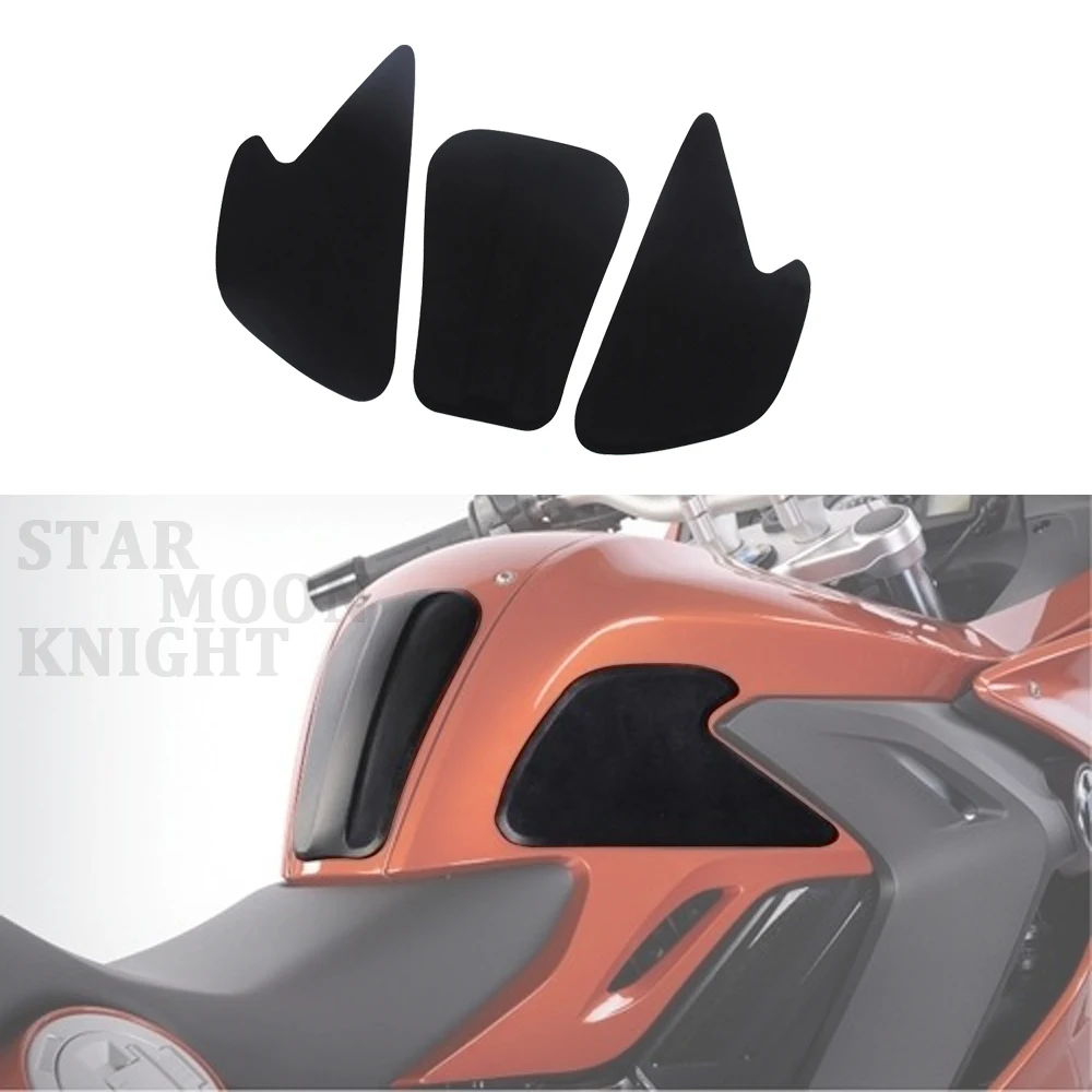 

Motorcycle Non-slip Sticker Grips Protector Sticker Decal Gas Knee Grip Tank Traction Pad For BMW F800GT Universal