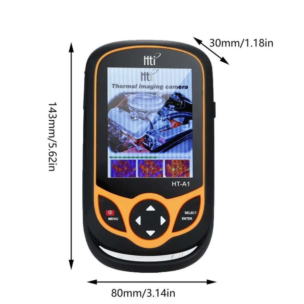 HT-A1 Портативная HT-A1 TFT дисплей экран тепловая инфракрасная Imager камера 320*240 HT-A2 обновления для охоты на открытом воздухе - Цвет: HT-A1