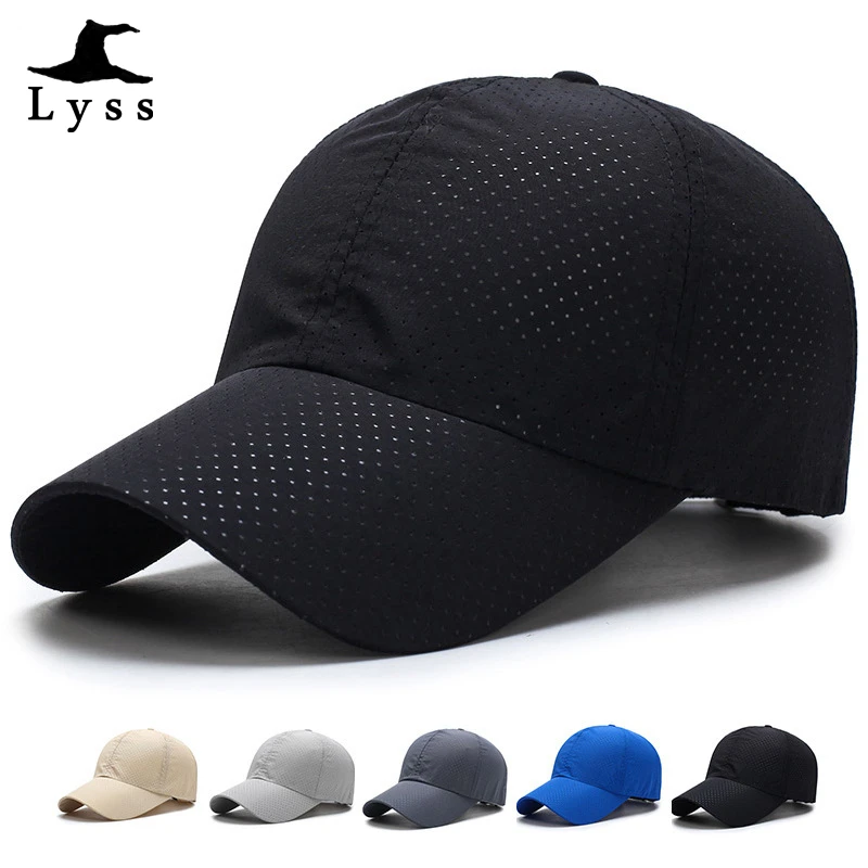 Snapback быстросохнущая летняя кепка для гольфа и тенниса бега дышащая тонкая