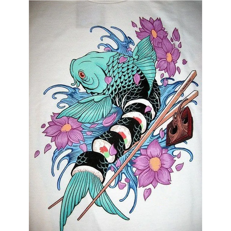 

Diamond Painting 5d DIY "fish" Embroidery Cross Stitch Art Craft Full Square/Round Rhinestone Home Decor