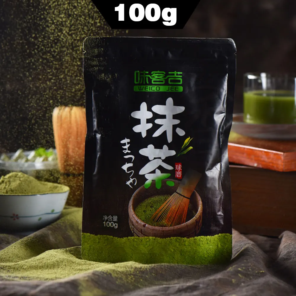 

Китайский зеленый чай маття, зеленый пищевой чистый порошок маття 100 г