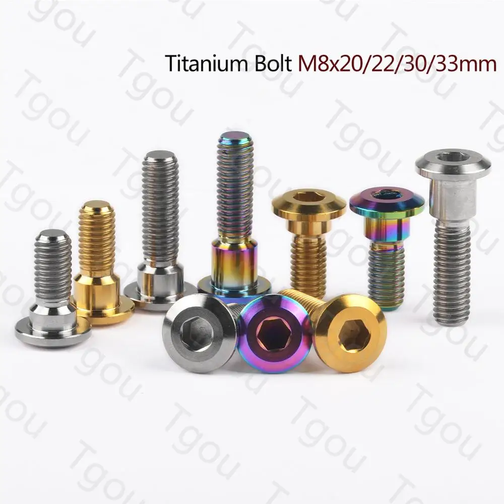 Титановый болт для мотоцикла Ротор заднего тормоза винт M8x20 22 30 33 мм аксессуаров