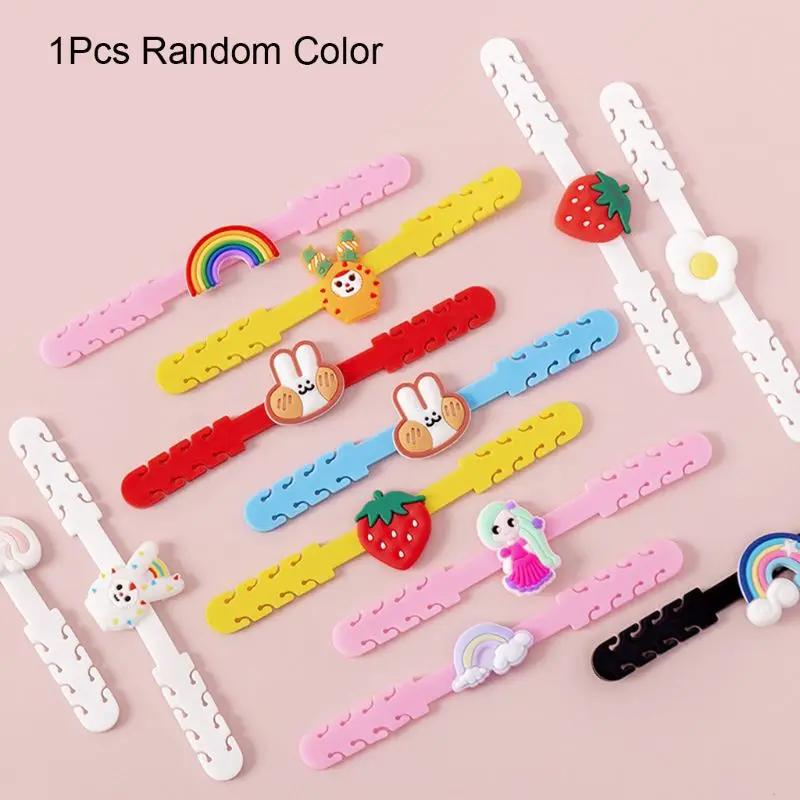 Cute Cartoon Masks Hook Adjustable Anti-slip Mask Silicone Ear Grips Strap | Дом и сад