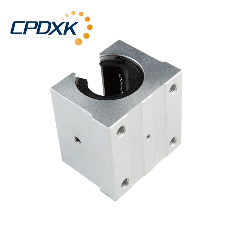 

SBR20 Linear Rail Set: SBR20 Linear Guide Rail Slide Shaft Rod Any Length + 4pcs Linear Bearing Blocks For CNC Router