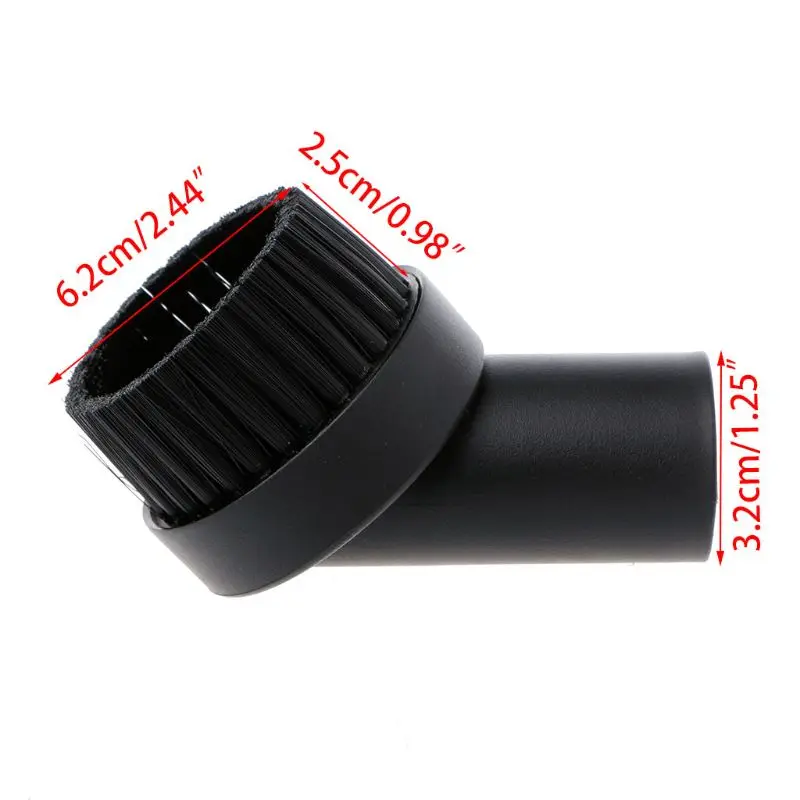 

CPDD Round Dusting Brush Dust Tool Parts For Vacuum Cleaner Round 32mm New