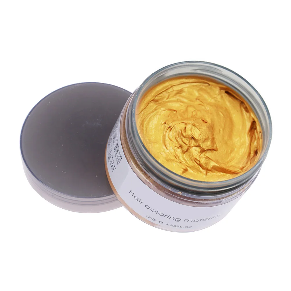 Воск для окрашивания волос Временный крем Mofajang мужчин женщин одноразовый сделай