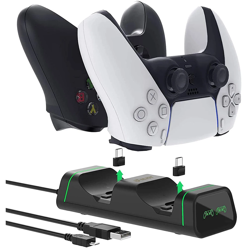 

Новый контроллер зарядная док-станция для PS5 , Xbox серии S/X , Nintendo Switch Pro , Google геймпад зарядное устройство Стенд Блок питания