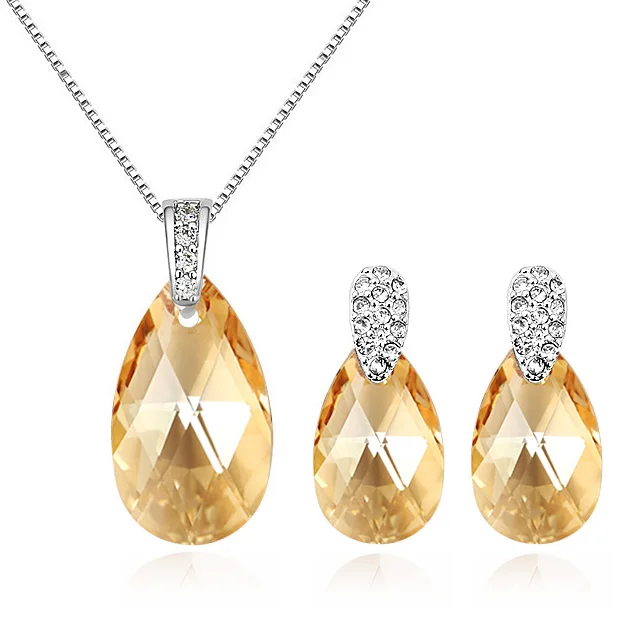 Роскошная обувь с украшением в виде кристаллов от Swarovski капли воды Ювелирные