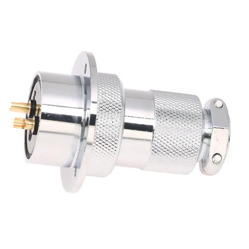 2-Pin Waterproof Electrical Deck Plug Circular Cable Connector 400V 25A | Обустройство дома