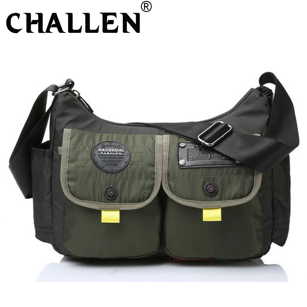 Повседневная мужская сумка для улицы модный мессенджер на плечо