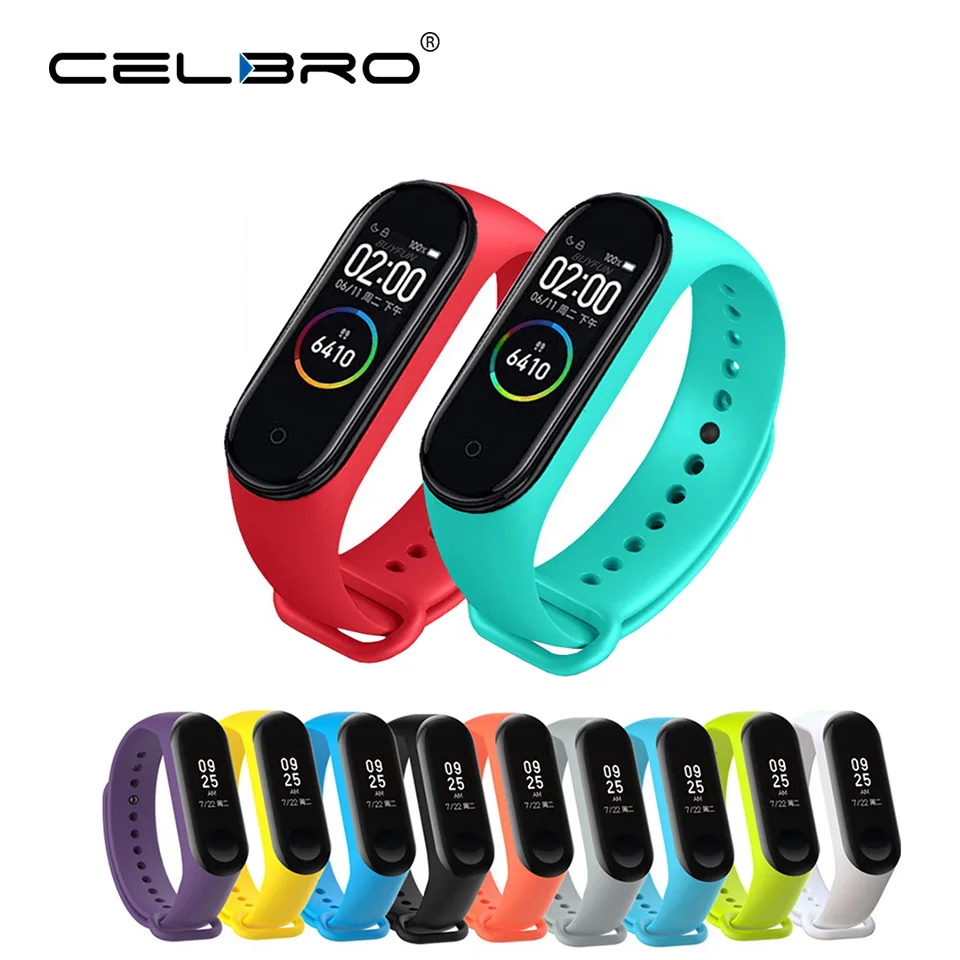 Ремешок на запястье для Xiaomi mi Band 4 браслет mi Band 4 3 ремешок умные аксессуары браслет Correa Pulseira My Band4 цветной