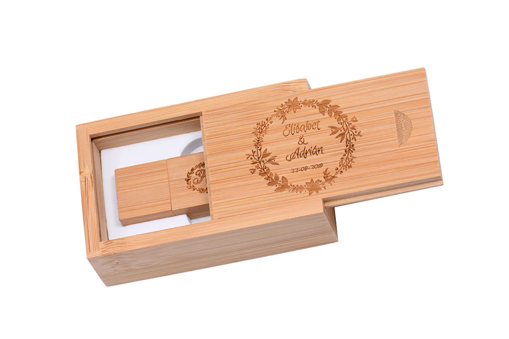 JASTER USB 2,0 Клен деревянный usb+ Подарочная коробка usb флэш-накопитель 4 ГБ 8 ГБ 16 ГБ 32 ГБ 64 ГБ(более 10 шт бесплатный логотип) свадебные подарки