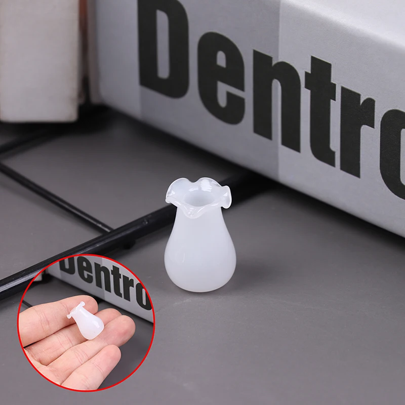 1:12 Миниатюрный Кукольный домик мини керамический горшок ваза сделай сам ручная