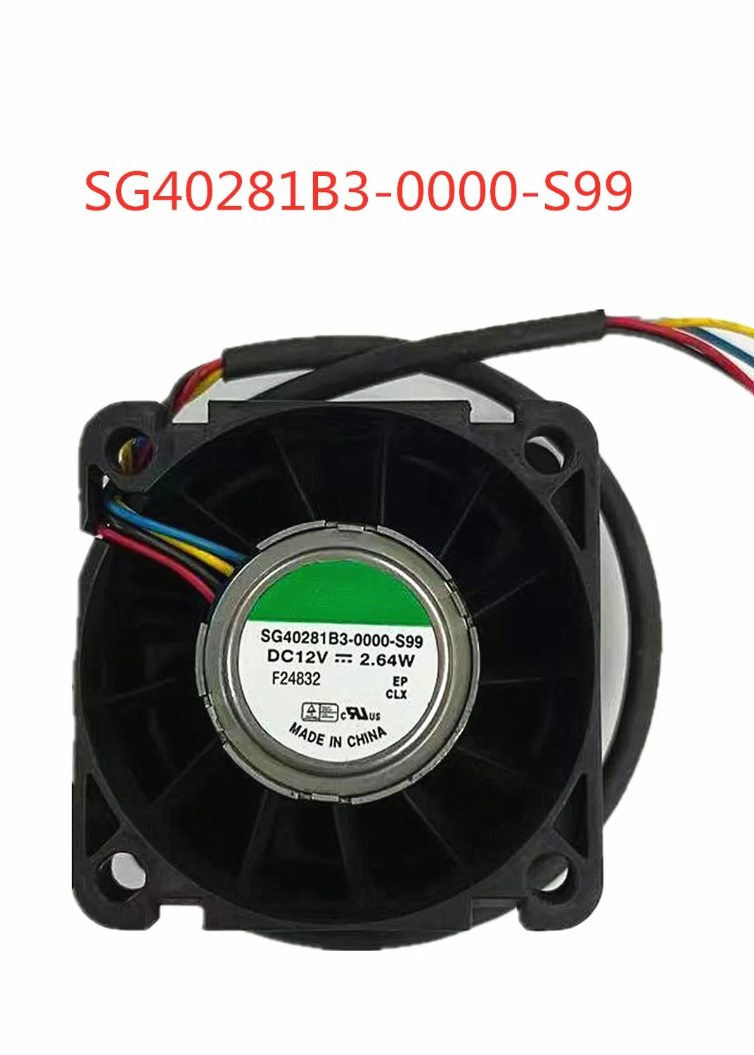 

for SUNON SG40281B3-0000-S99 DC 12V 2.64W 40x40x28mm 4-wire Server Cooling Fan