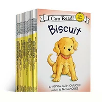 23 books point reading english picture book i can read biscuit dog biscuit story manga drawing book gift audio art artbook