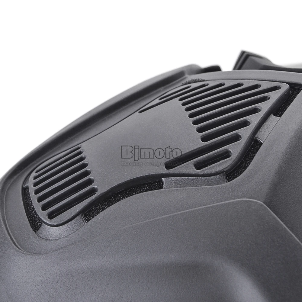 BJMOTO Мотокросс Съемная модульная маска очки и рот фильтр для мотоцикла открытое лицо винтажный шлем