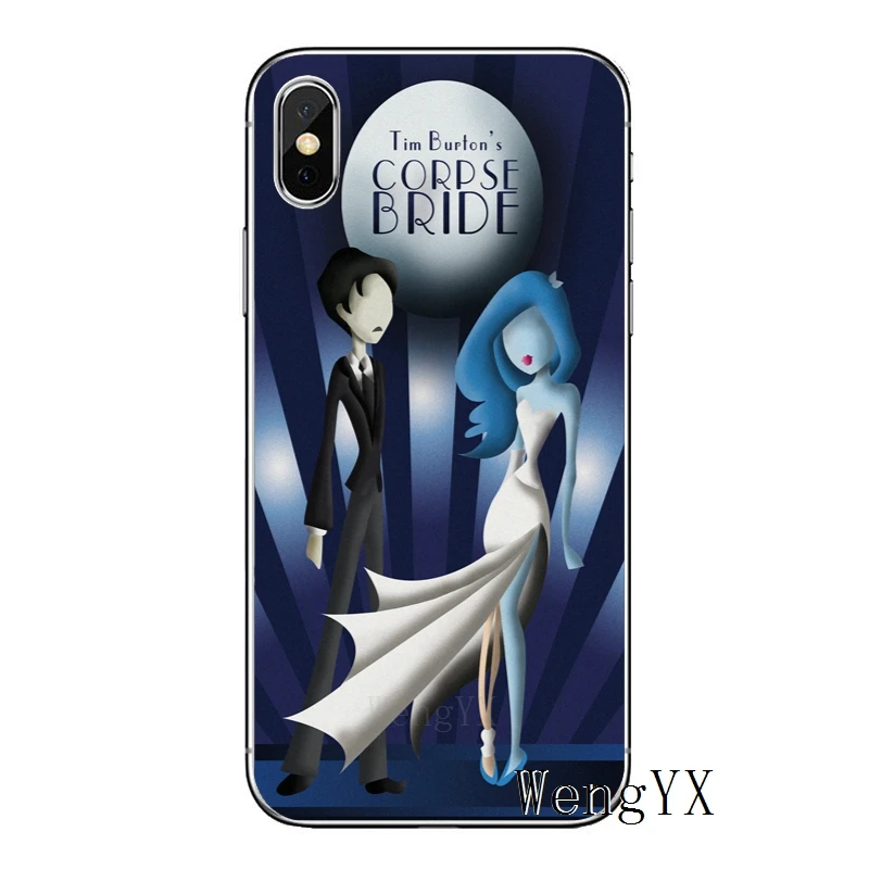 Tim Burton s Труп невесты для samsung Galaxy A10 A30 A40 A50 A60 A70 huawei P30 lite pro P Smart Y6 мягкий чехол - Цвет: Corpse-Bride-A-10