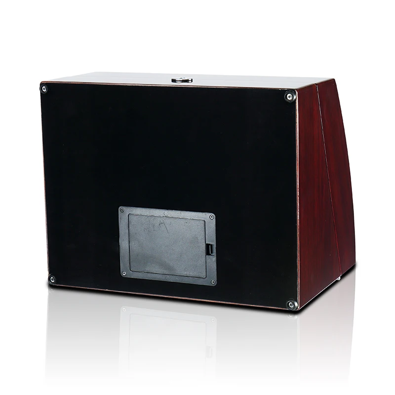 Автоматические часы Winders 4 + 5 слотов деревянный бархатный Электрический ящик для