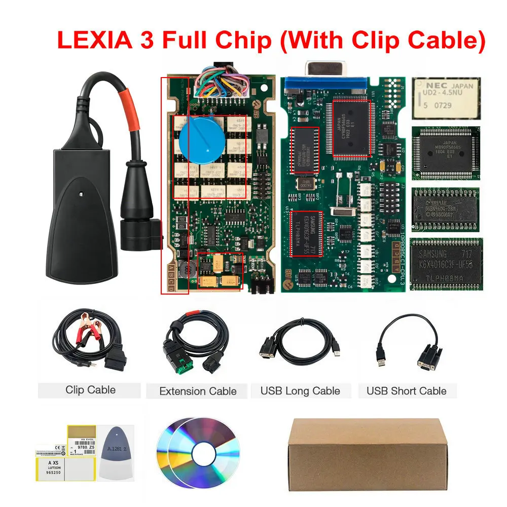 SP08-A Lexia 3 PP2000 полный чип Diagbox V7.83 с прошивкой 921815C Lexia3 V48/V25 для Citroen для peugeot OBDII диагностический инструмент - Цвет: SP08-A
