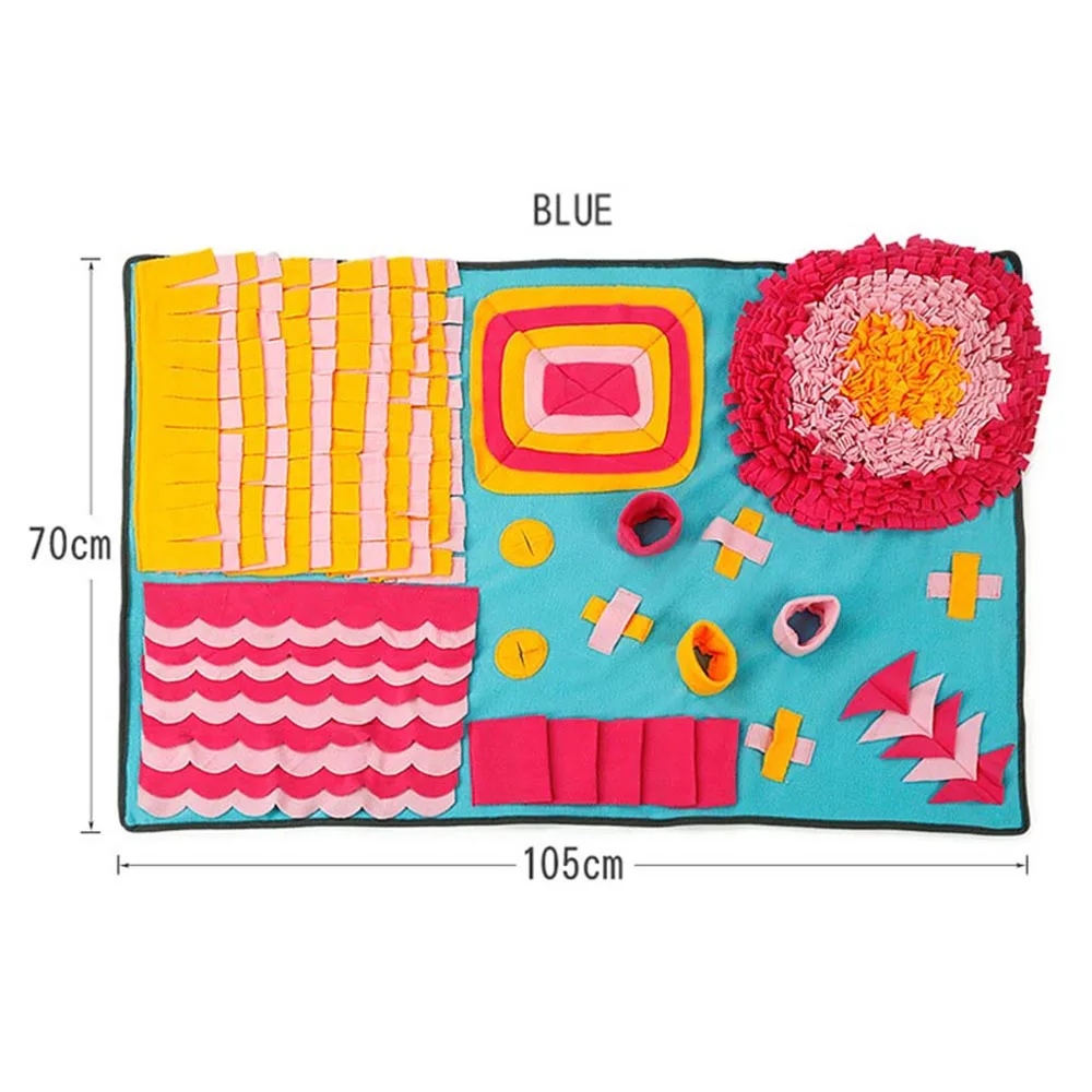 Прочная игрушка для домашних животных собак нюхательный коврик моющиеся собаки