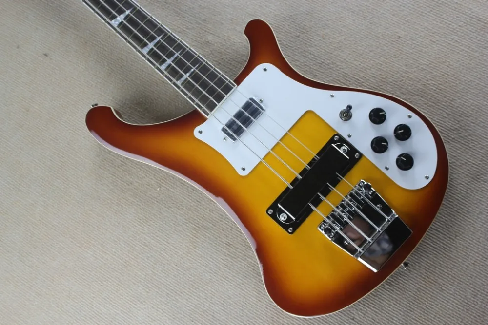 2018 new + factory 4 strings Rickenback 4003 fireglo electric bass tobacco burst string Ricken Free Shipping | Спорт и развлечения