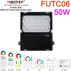 MiBoxer FUTC06 50W RGB+CCT LED Garden Light AC85-265V Waterproof Outdoor Lamp 2.4G Remote WiFi APP Alexa Voice Control