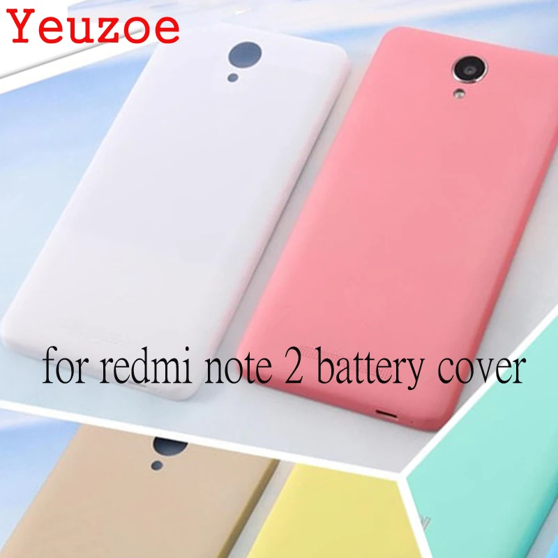 Чехол накладка Yeuzoe для Redmi Note 2 матовый пластиковый защитный чехол Xiaomi 2|back