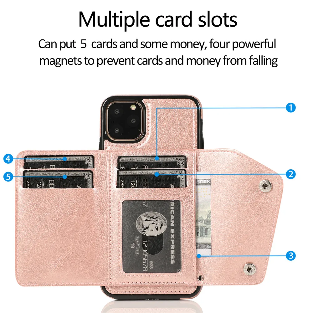 Роскошный чехол кошелек для iPhone 11 Pro Max 11Pro модный флип кожаный телефона| |