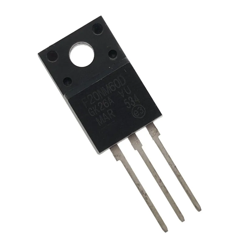 10 шт. транзистор STF20NM60D STF20NM60 TO220F F20NM60D 20NM60 полевой эффект новый и оригинальный |