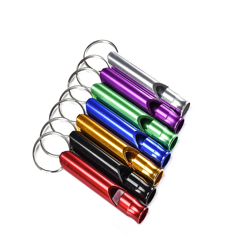 Домашний питомец собака Ультразвуковой свисток дрессировка двухтоновый